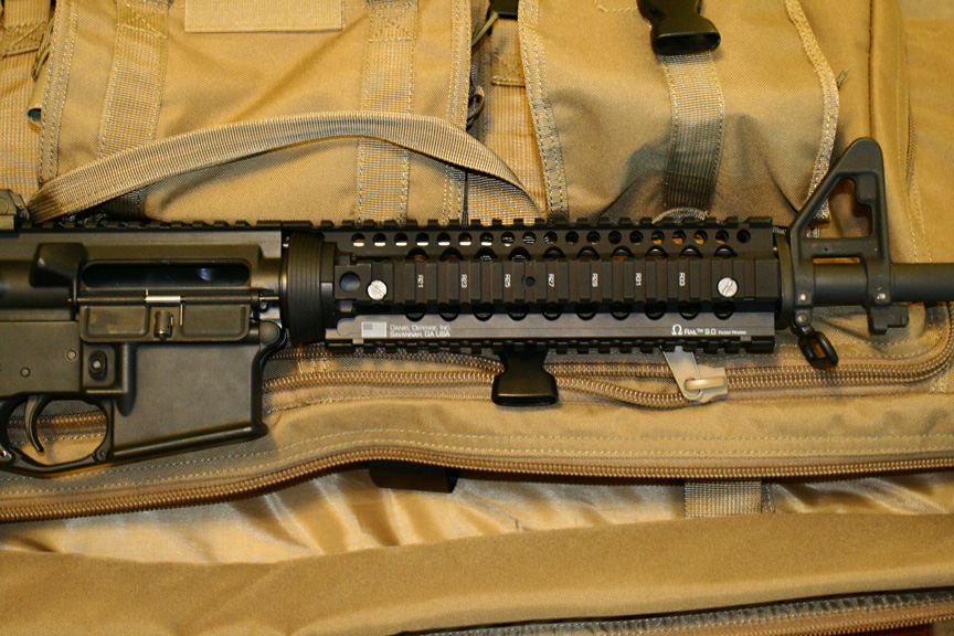 DD Omega + triangle handguard cap